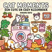 Omslag van Cat Moments – een cute en cozy kleurboek