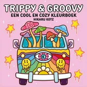 Omslag van Trippy & Groovy – een cool en cozy kleurboek