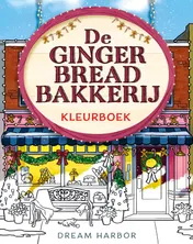 Omslag van De Gingerbread Bakkerij-kleurboek
