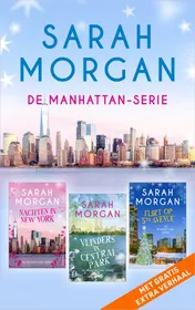 Omslag van De Manhattan-serie 1e trilogie