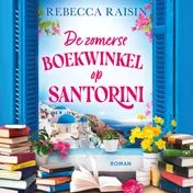 Omslag van De zomerse boekwinkel op Santorini