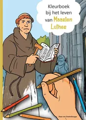 Omslag van Kleurboek bij het leven van Maarten Luther