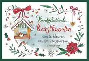 Omslag van Handgeletterde kerstkaarten om te kleuren en te versturen