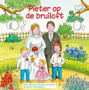Omslag van Pieter op de bruiloft