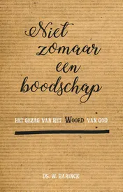 Omslag van Niet zomaar een boodschap