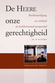 Omslag van De Heere onze gerechtigheid