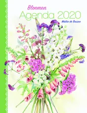 Omslag van Bloemenagenda 2020