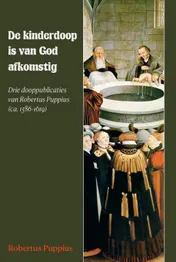 Omslag van De kinderdoop is van God afkomstig