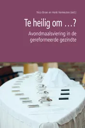 Omslag van Te heilig om ...?