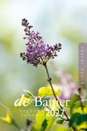Omslag van De Banier dagboekkalender 2027 - Grote letter