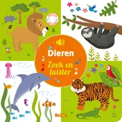 Omslag van Zoek en luister: Dieren