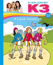 Omslag van K3 gaat kamperen