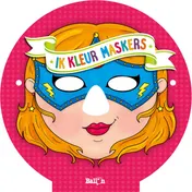 Omslag van Ik kleur maskers (meisjes)
