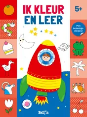 Omslag van Ik kleur en leer 5+