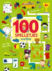 Omslag van 100 spelletjes - Voetbal