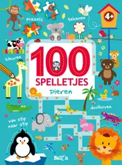 Omslag van 100 spelletjes dieren