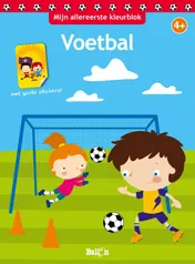 Omslag van Mijn allereerste kleurblok voetbal
