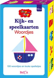 Omslag van Kijk-en speelkaarten Woordjes