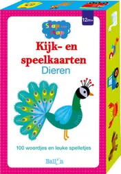 Omslag van Kijk- en speelkaarten Dieren
