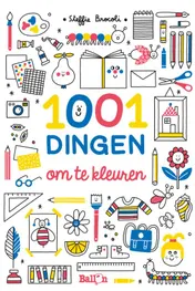 Omslag van 1001 dingen om te kleuren