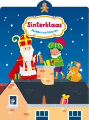 Omslag van Sint plakken en kleuren