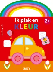 Omslag van Ik plak en kleur 2+