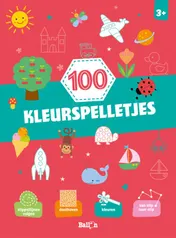 Omslag van 100 kleurspelletjes 3+