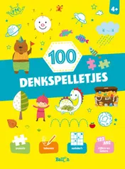 Omslag van 100 denkspelletjes 4+