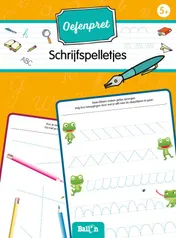 Omslag van Schrijfspelletjes 5+