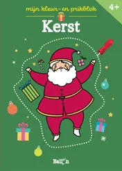 Omslag van Kleur- en prikblok Kerstmis
