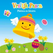 Omslag van Vrolijk Pasen - kleuren en plakken