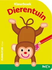 Omslag van Dierentuin kleurboek 2+