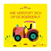 Omslag van Blije baby: Wie verstopt zich op de boerderij? (puzzelboek