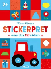 Omslag van Stickerpret 2+