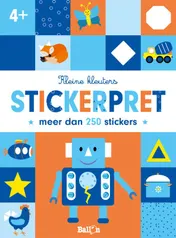 Omslag van Stickerpret 4+