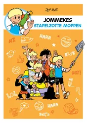 Omslag van Jommekes stapelzotte moppenboek