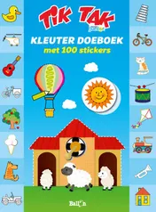 Omslag van Tik Tak - Kleuterdoeboek met 100 stickers