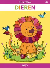 Omslag van Kleurblok Dieren