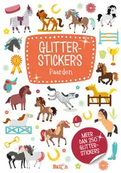 Omslag van Glitterstickers Paarden