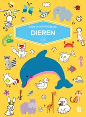 Omslag van Mijn groot kleurboek dieren