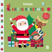 Omslag van Kiekeboeboek met spiegeltje kerst