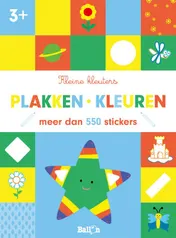 Omslag van Plakken en kleuren 3+