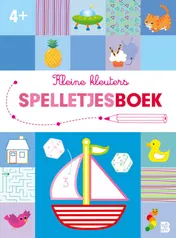Omslag van Kleine kleuters - Spelletjesboek 4+