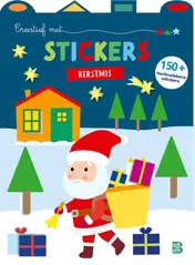 Omslag van Creatief met stickers Kerstmis