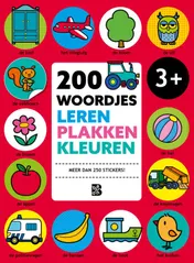 Omslag van 200 woordjes leren, plakken en kleuren