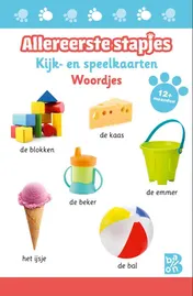 Omslag van Kijk- en speelkaarten Woordjes