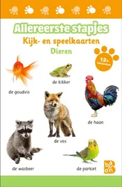 Omslag van Kijk- en speelkaarten dieren