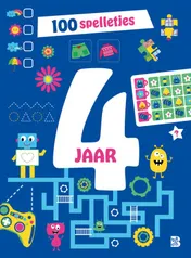 Omslag van 100 spelletjes voor 4-jarigen