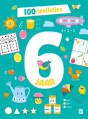 Omslag van 100 spelletjes voor 6-jarigen