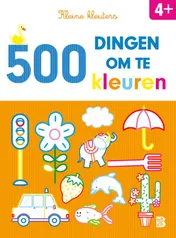 Omslag van 500 dingen om te kleuren